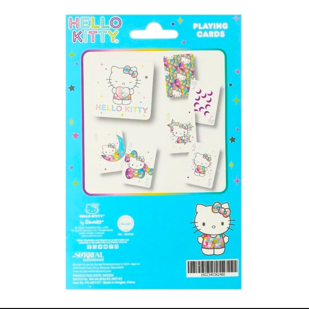 Hello Kitty Playing Cards With Storage Case - Picture 13 of 14